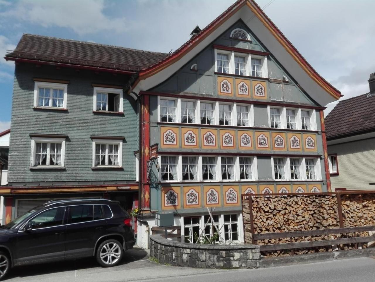Ferienwohnung Blaues Haus 아펜첼 외부 사진